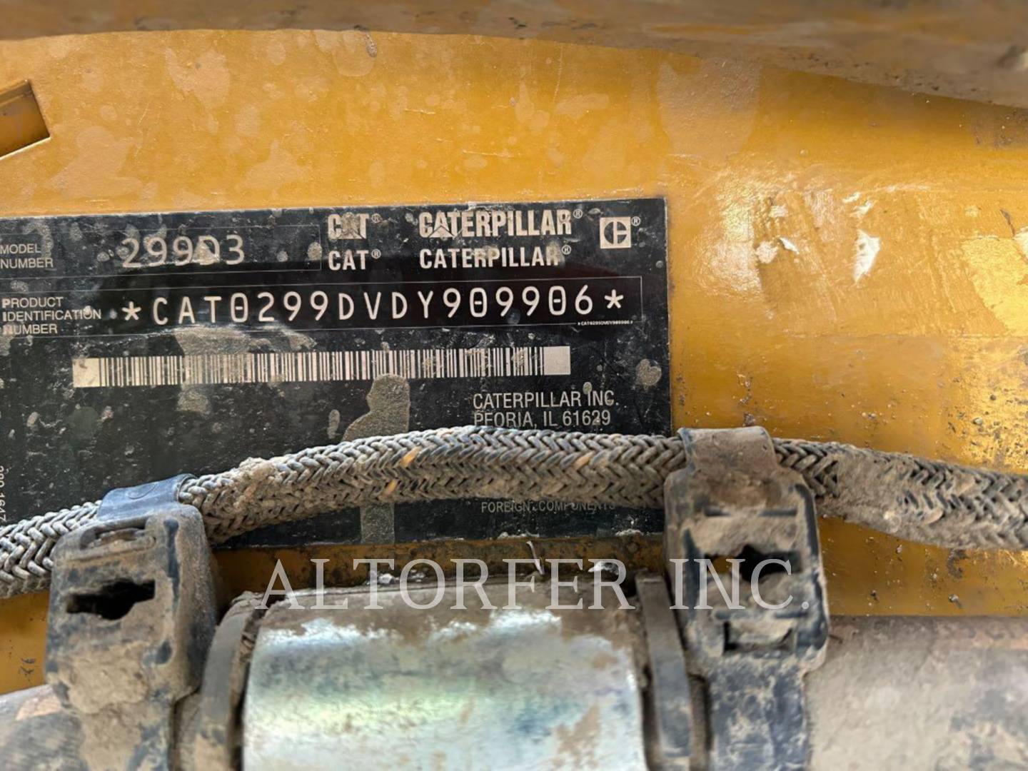 Cat 299D3, Skid Steer Loader, 610 hours, S/N: DY909906, 2023 - Image 6