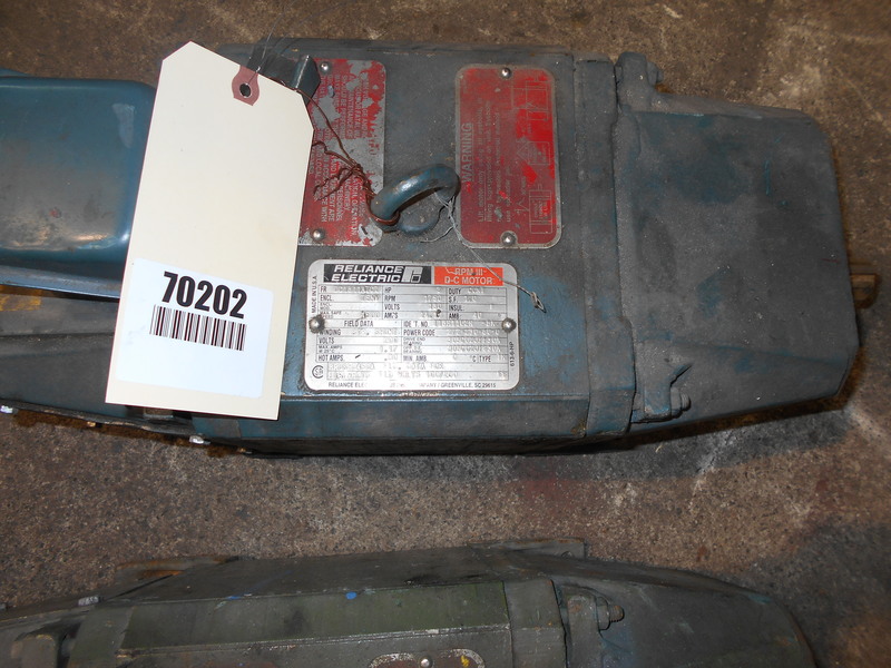 3 HP 1800 RPM Reliance, Frame 1811ATCZ, TENV, 180 VA, 200 VF - Image 3