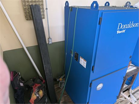 1850 cfm Donaldson Torit #WSO-FM25-1, mist collector, 3 HP, 245 sq.ft. filter media, (1) oblong filter - Image 4