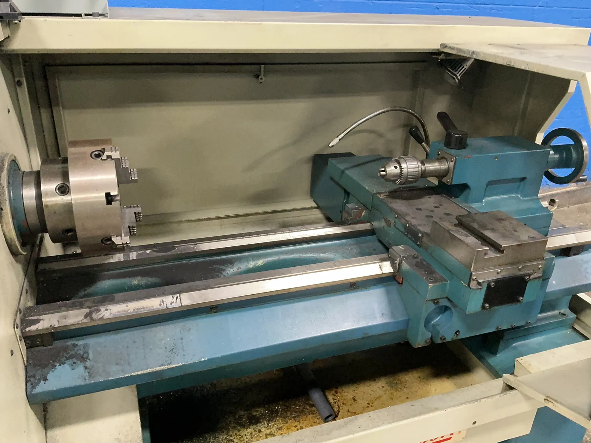 Bridgeport #EZ-PATH, CNC Lathe, 17" x 54", MachMotion X15-10-04 control, 9.75" 4-jaw chuck, 1.5" bore - Image 6