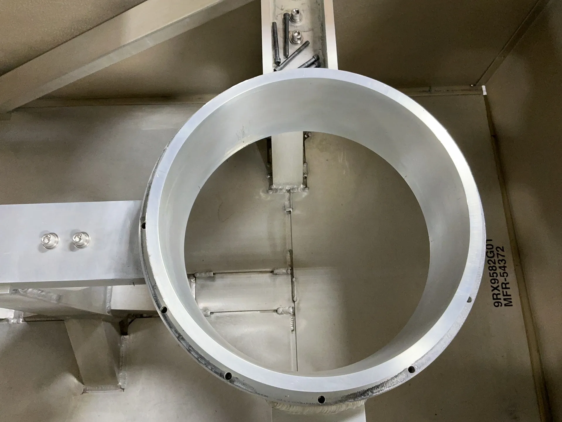 Transport Container, Stainless Steel, 16" x 30" table, 13" diameter - Image 3