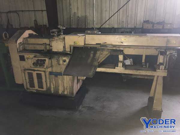 1/4" Shuster #2A4V, wire straightener & cut off, 2-feed rolls, 7-1/2 HP, 1990, #69121 - Image 1