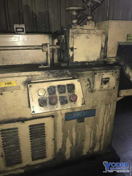 1/4" Shuster #2A4V, wire straightener & cut off, 2-feed rolls, 7-1/2 HP, 1990, #69121 - Image 8