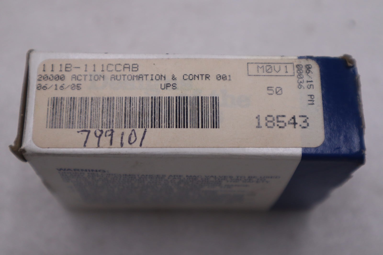 MAC Valves #111B-111CCAB, NEW - Image 1