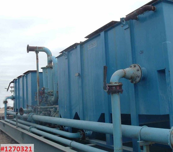 Parkson-Great Lakes Environmental #SRC500, coalescer, 500 GPM approx., oil/water/solids separator, slant rib - Image 4