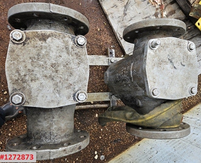 4" Mueller #125F-SS, basket strainer, 1 sq.ft., Stainless Steel, 150 psi, 4" in/out (2 available) - Image 4