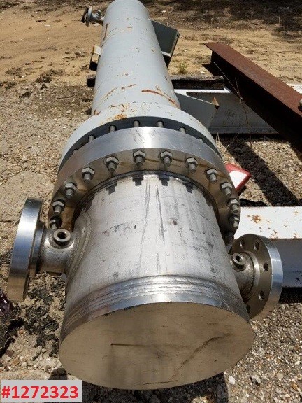 Ariel #JGP-1, reciprocating compressor, 55 ICFM @ 865 psi, 4.75 x 3, 85 HP, CO2, Stainless Steel - Image 7