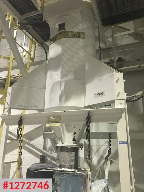 100 sq.ft., Hoffman #HPC-7-84, dust collector, Stainless Steel, bags - Image 2