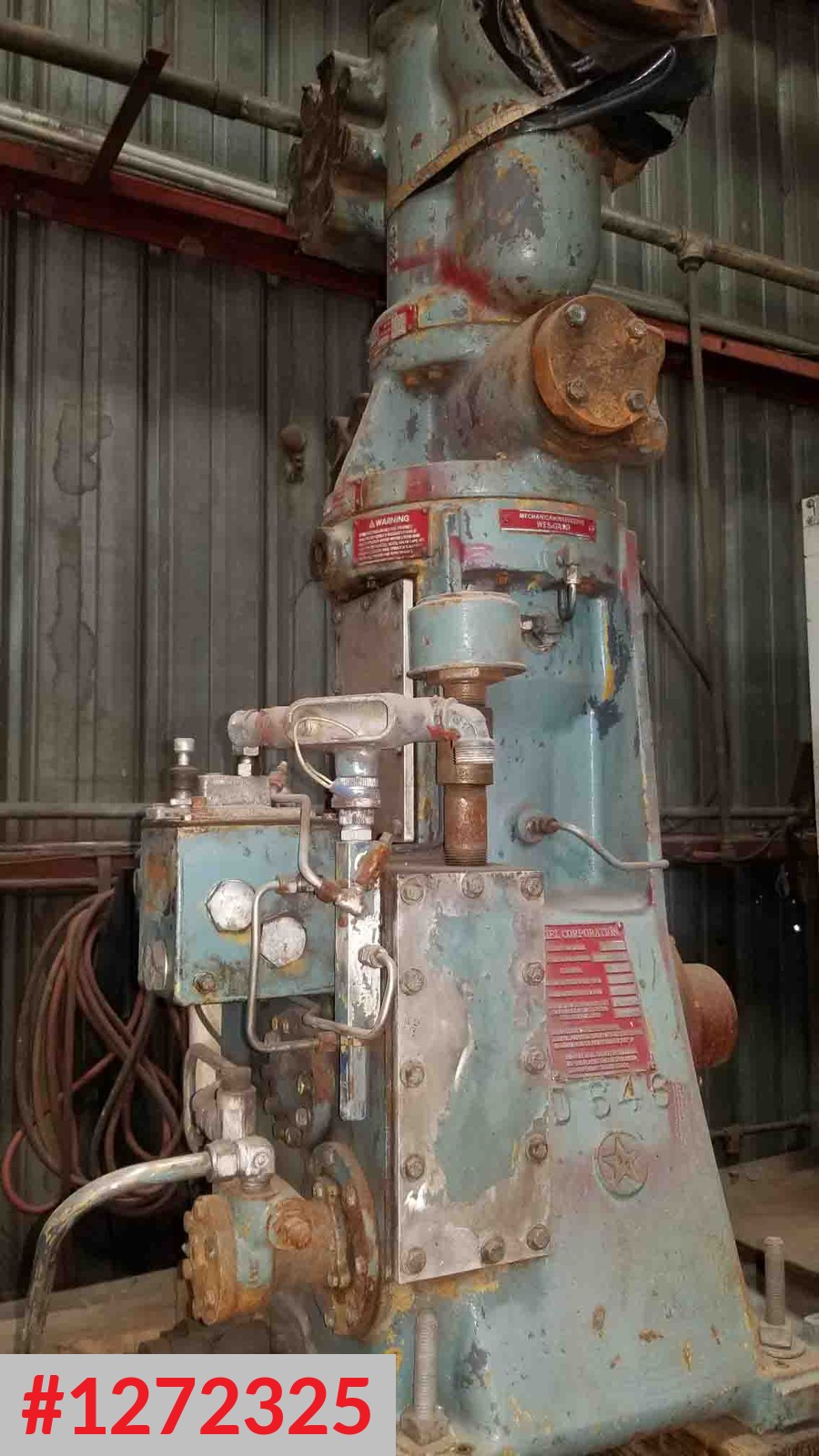 Ariel #JGI, reciprocating compressor, 25-50 ICFM @ 1125 psi, 5.75 & 3.75 x 3, 75 HP, gas - Image 2