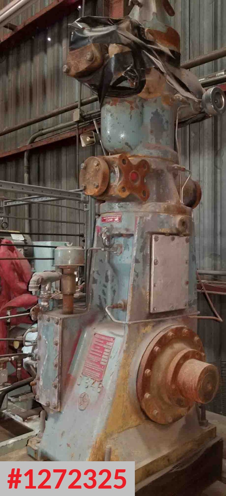 Ariel #JGI, reciprocating compressor, 25-50 ICFM @ 1125 psi, 5.75 & 3.75 x 3, 75 HP, gas - Image 3