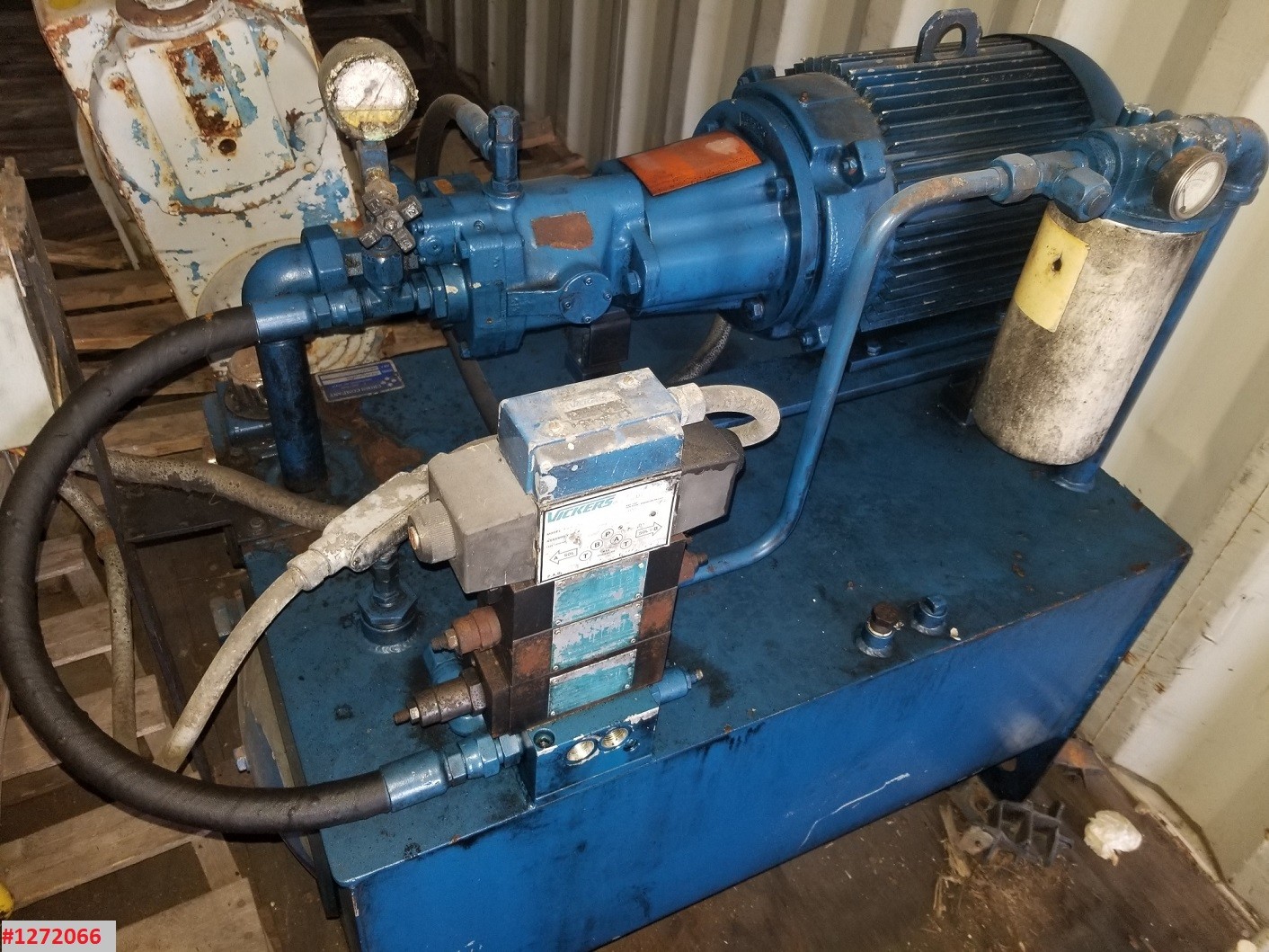1" Vickers-Cross #CSEA40/PVQ20, gear pump, 20 GPM, 3600 psi, Carbon Steel, 10 HP - Image 7