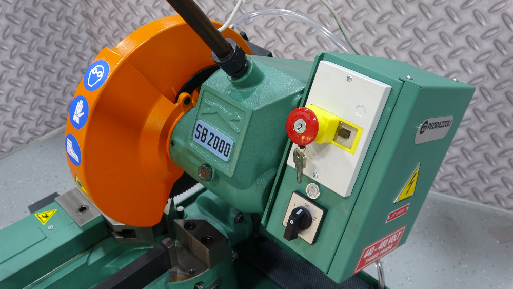 3.14" Pedrazzoli #Super Brown SB2000 MRM Manual Feed, 480 V, 3-phase, new - Image 3