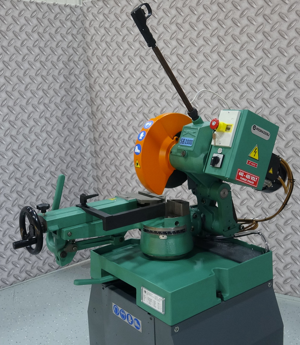3.14" Pedrazzoli #Super Brown SB2000 MRM Manual Feed, 480 V, 3-phase, new - Image 8