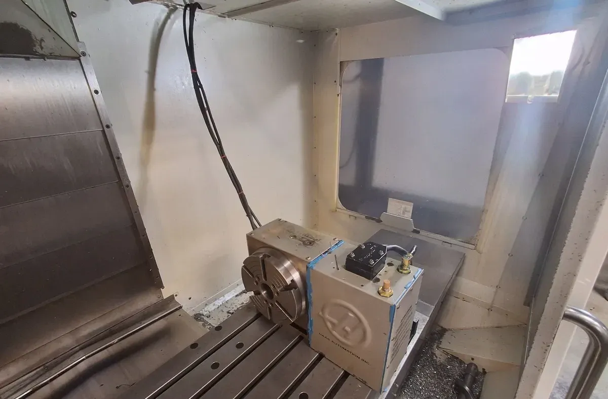 Haas #VF-3B, 4-Axis CNC Vertical Machining Center, 40" X, 20" Y, 25" Z, 48" x 18" table, 30 HP, 10,000 RPM - Image 8