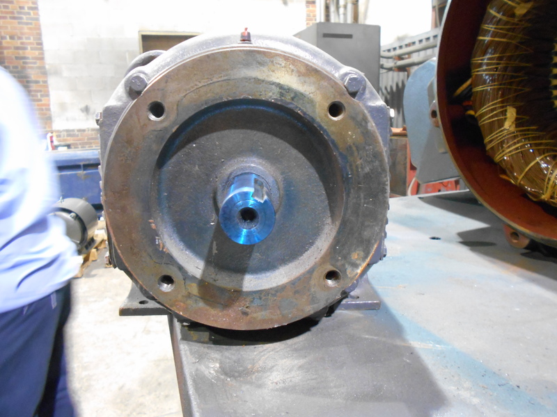 10 HP 1800/2300 RPM Baldor, Frame 219ATC, DPFG-BV, rebuilt, 240VA, 150/300VF - Image 2