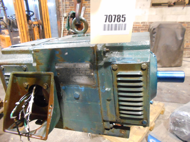 10 HP 1800/2300 RPM Baldor, Frame 219ATC, DPFG-BV, rebuilt, 240VA, 150/300VF - Image 4