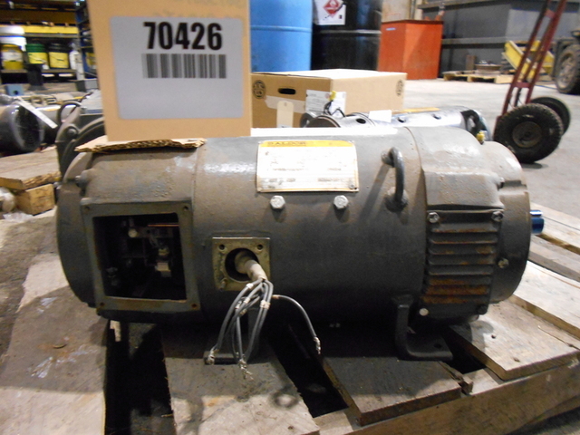 10 HP 1800/2300 RPM Baldor, Frame 219ATC, DPFG-BV, rebuilt, 240VA, 150/300VF - Image 9