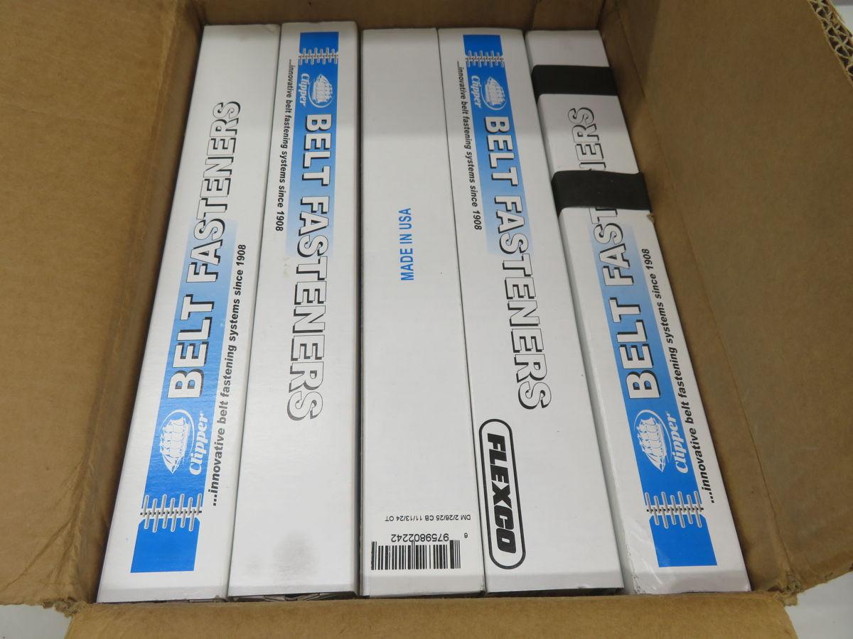 Flexco #1-HT-12, high tensile clipper belt fasteners, 02242, LOT of 25 - Image 6