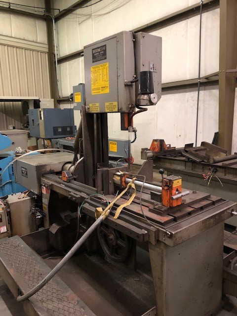 18" x 18" Hem #V100LA-2, fully automatic vertical band saw, 171" x1.5" blade, 5 HP, 1996 - Image 3