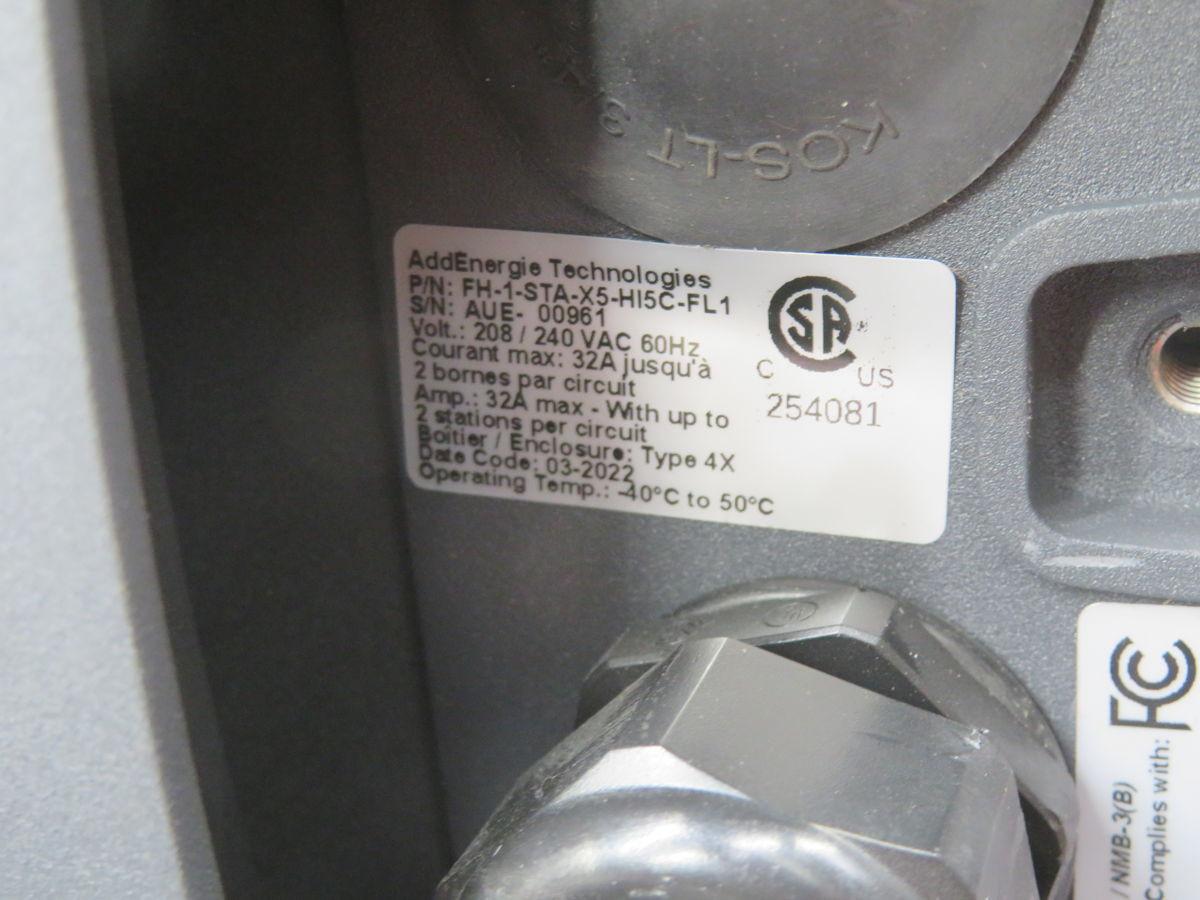 Phoenix Contact #FH-1-STA-X5-HI5C-FL1, charging station, 32 Amp, 250 Volts AC - Image 6