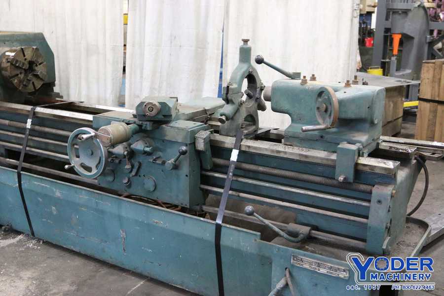 22" x 80" Springfield engine lathe, geared head, 12" SOCS, no gap, #4MT, 15 HP, #69227 - Image 3