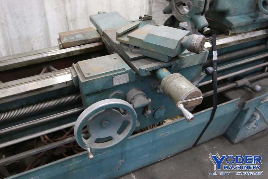22" x 80" Springfield engine lathe, geared head, 12" SOCS, no gap, #4MT, 15 HP, #69227 - Image 6