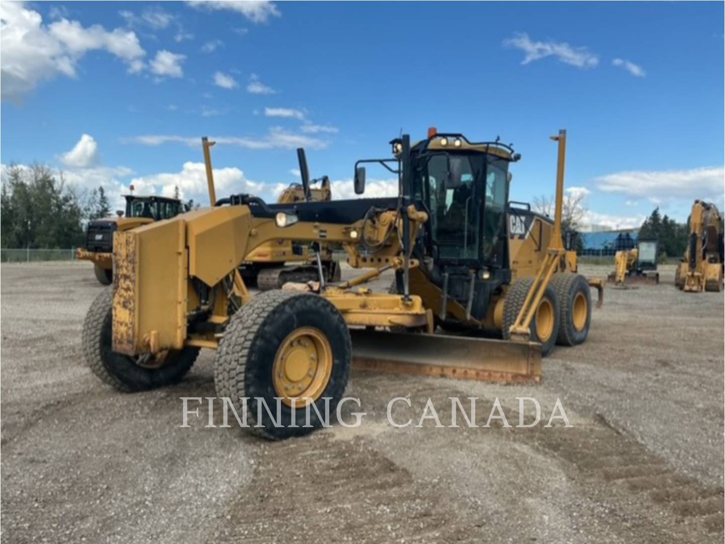 Caterpillar 160M AWD, Motor Grader, 9683 hours, S/N: B9T00125, 2009 - Image 1