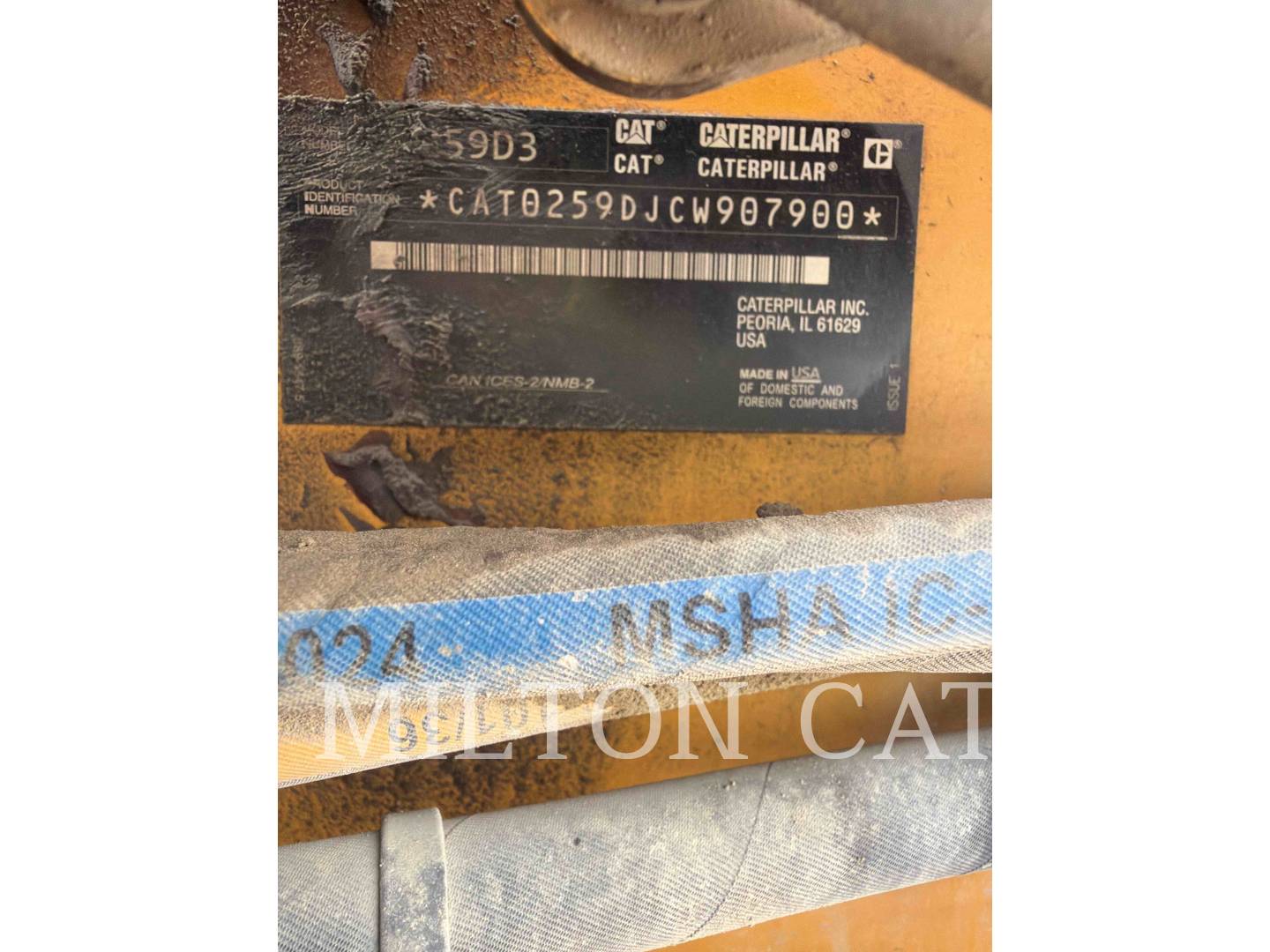 Caterpillar 259D3, 1371 hours, S/N: CW907900, 2021 - Image 6