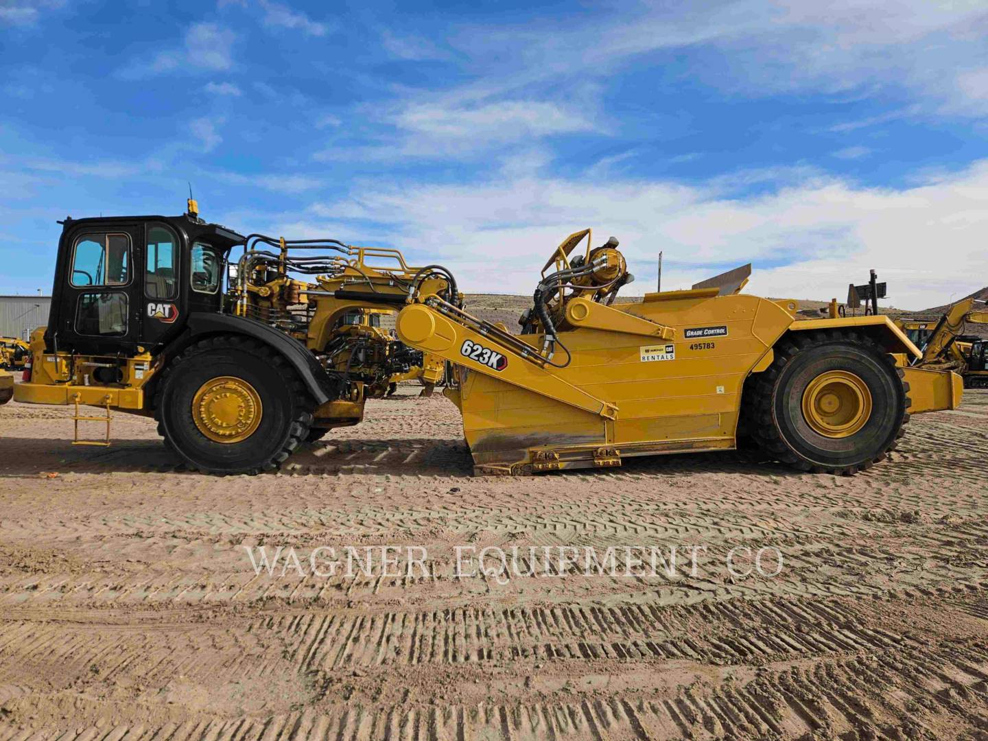 Caterpillar 623K, Wheel Tractor Scraper, 2114 hours, S/N: WTB00524, 2023 - Image 8