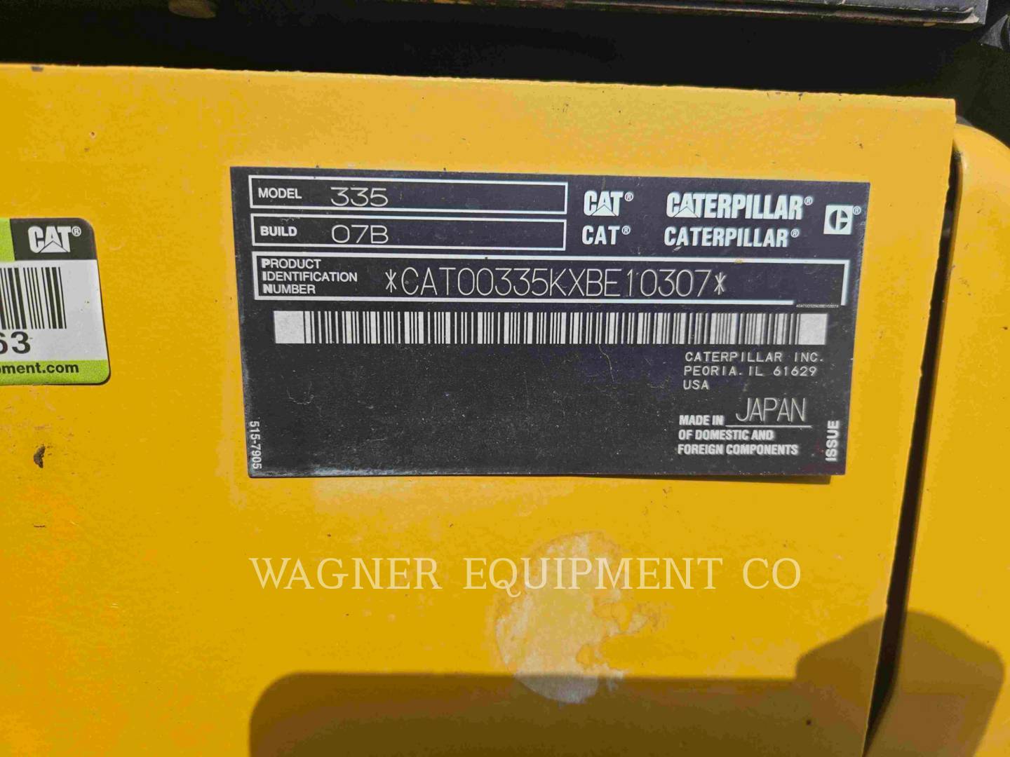 Caterpillar 33507, 3625 hours, S/N: XBE10307, 2023 - Image 6