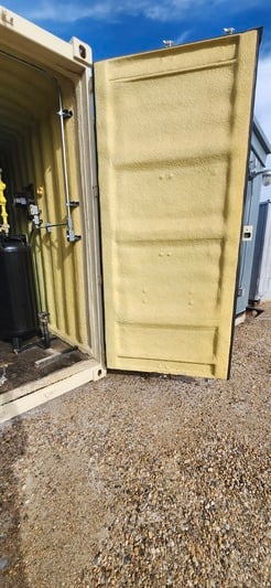 200 psig, CEG #CT-55, reciprocating instrument air compressor package, FS Curtis CT-55 compressor, 50 HP WEG - Image 4
