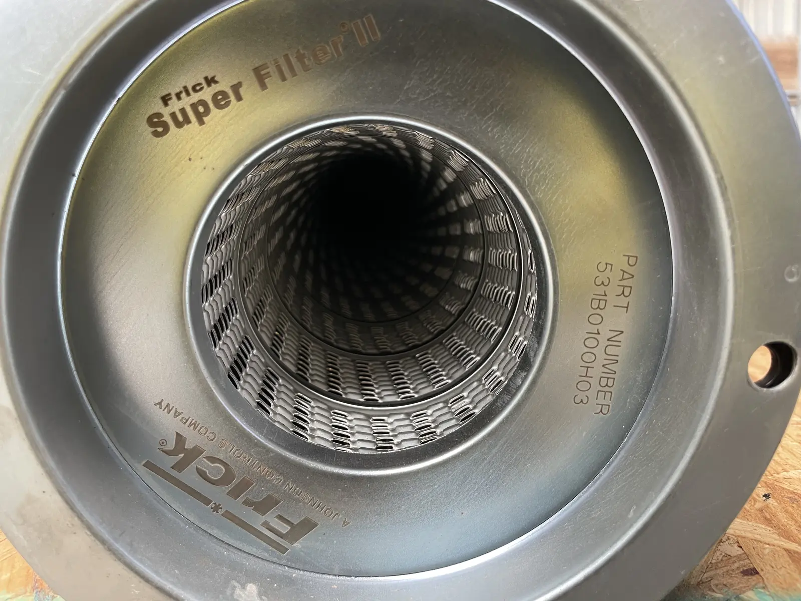 Frick #531B0100H03, SuperFilter II oil filter, 44" L, 7.5" outside dimension, 3.5" ID - Image 4