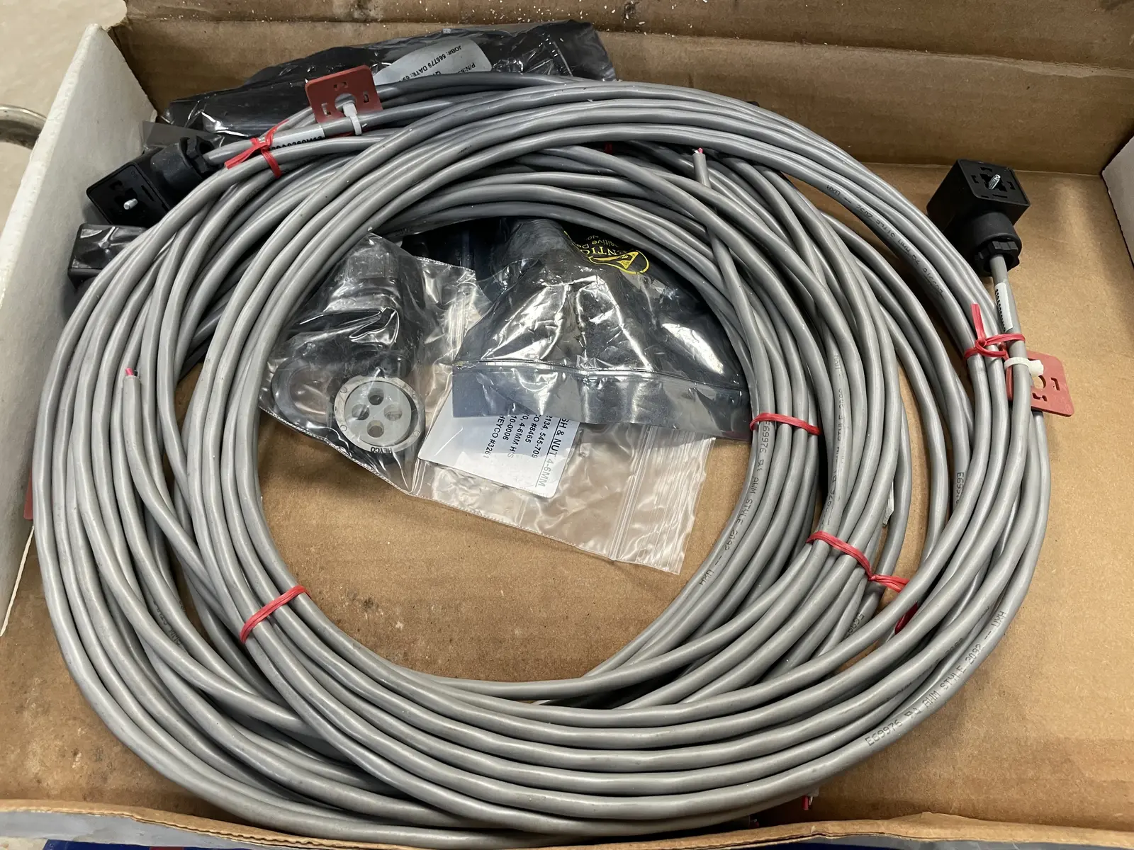 Frick #639A0360H03, transducer cable kit, (4) cables, (4) RXF temperature sensors #639A0151G01 (2 available) - Image 1