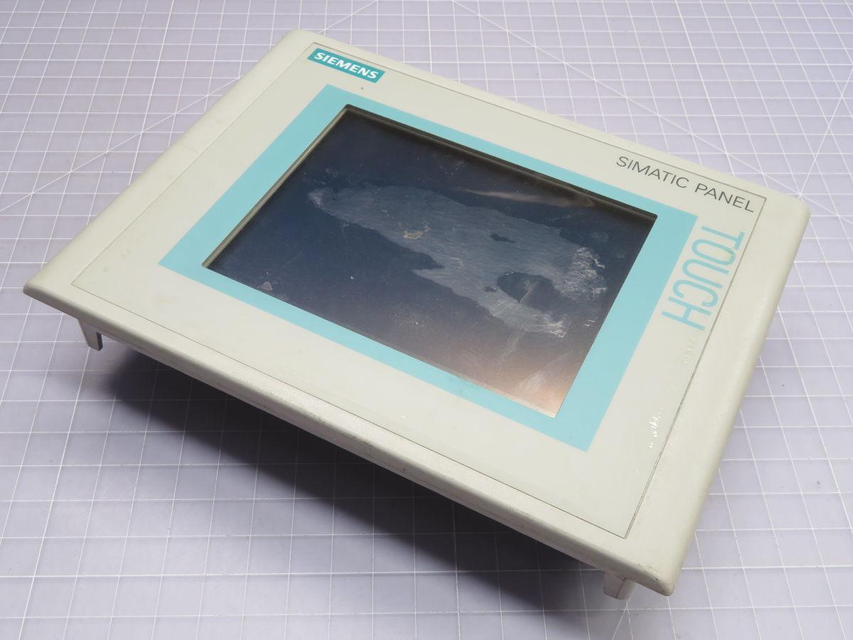 Siemens #6AV6640-0CA11-0AX1, TP177 operator interface, 5.7" touchscreen, RS485, 24 Volts DC - Image 2