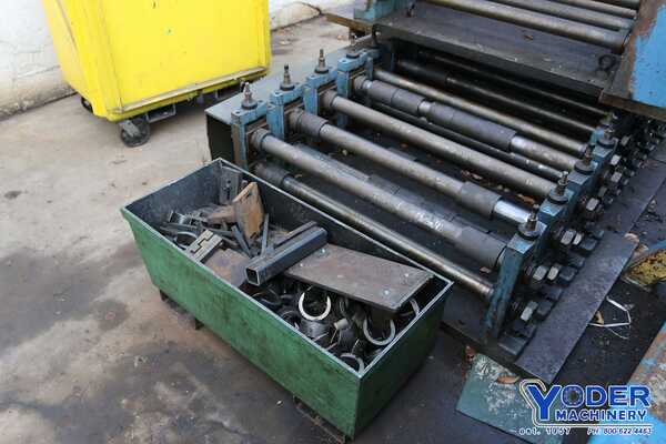 32 Stand, Contour #1532AOSLCE, rafted rollformer, 2.5" arbor diameter, 40" R/S, 1996, #69083 - Image 5