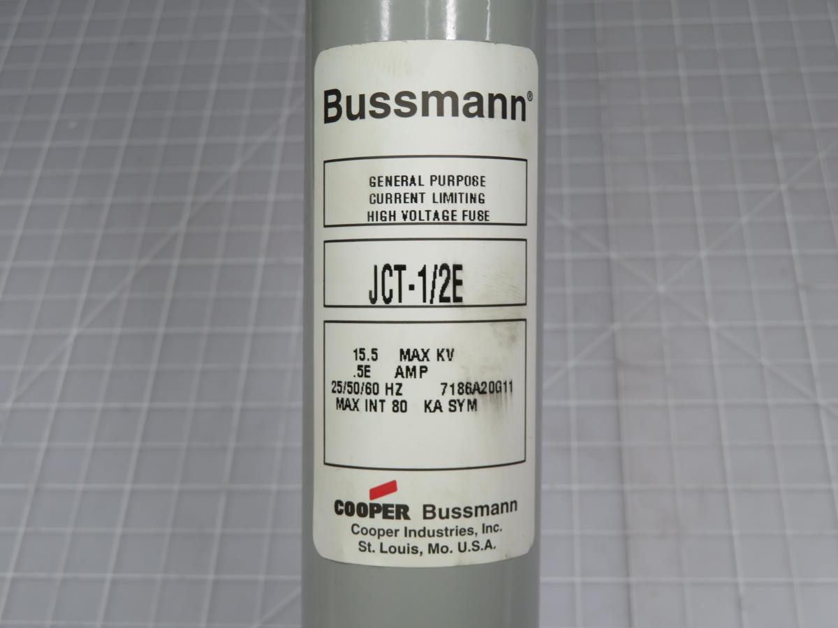15.5 KV, 0.5E Amp, Bussmann #JCT-1/2E, medium voltage fuse - Image 5
