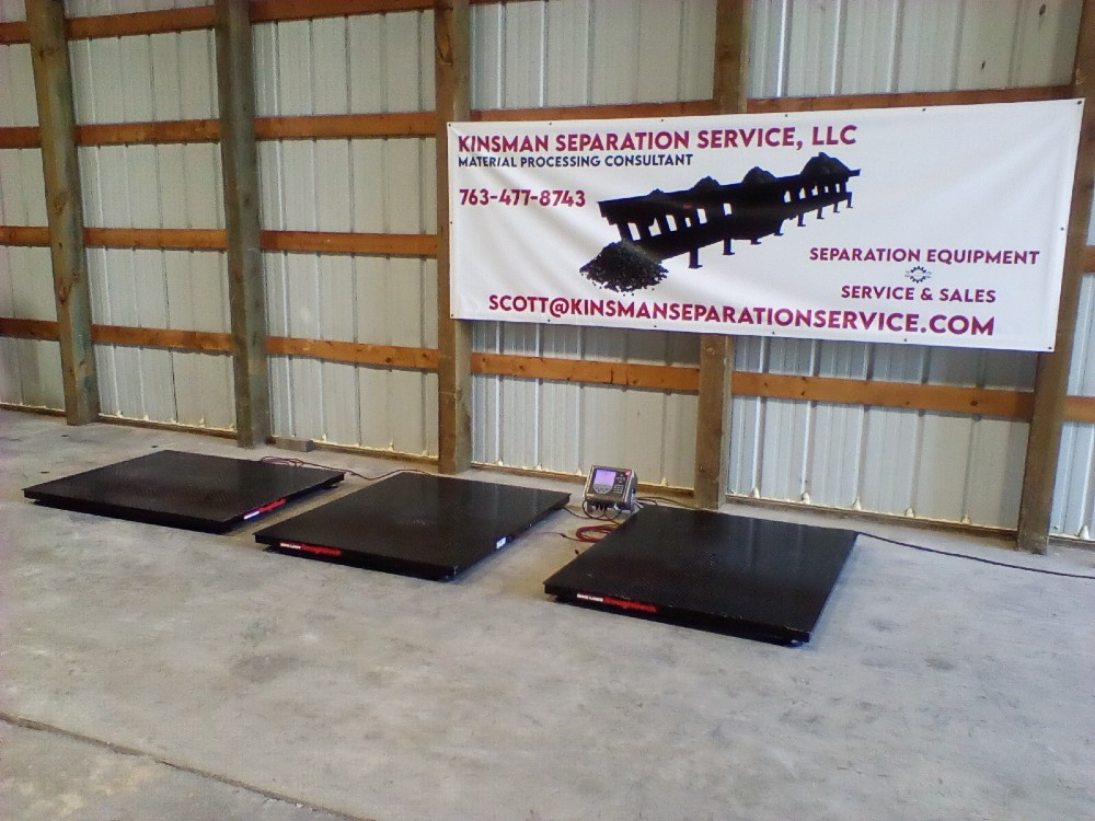 5000 lb. Rice Lake #4X5HP-5K, RoughDeck HP series, floor / platform scales, 4' x 5' platform, 2025 (3 - Image 1