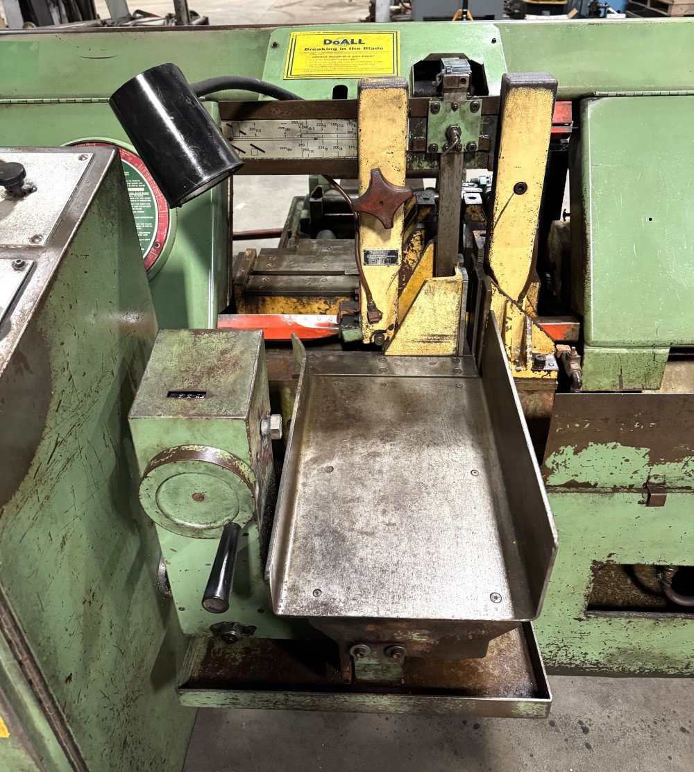 10" x 12" DoAll #C260A, automatic feed horizontal band saw, 1-1/4" blade, 60-350 FPM, 5 HP - Image 4