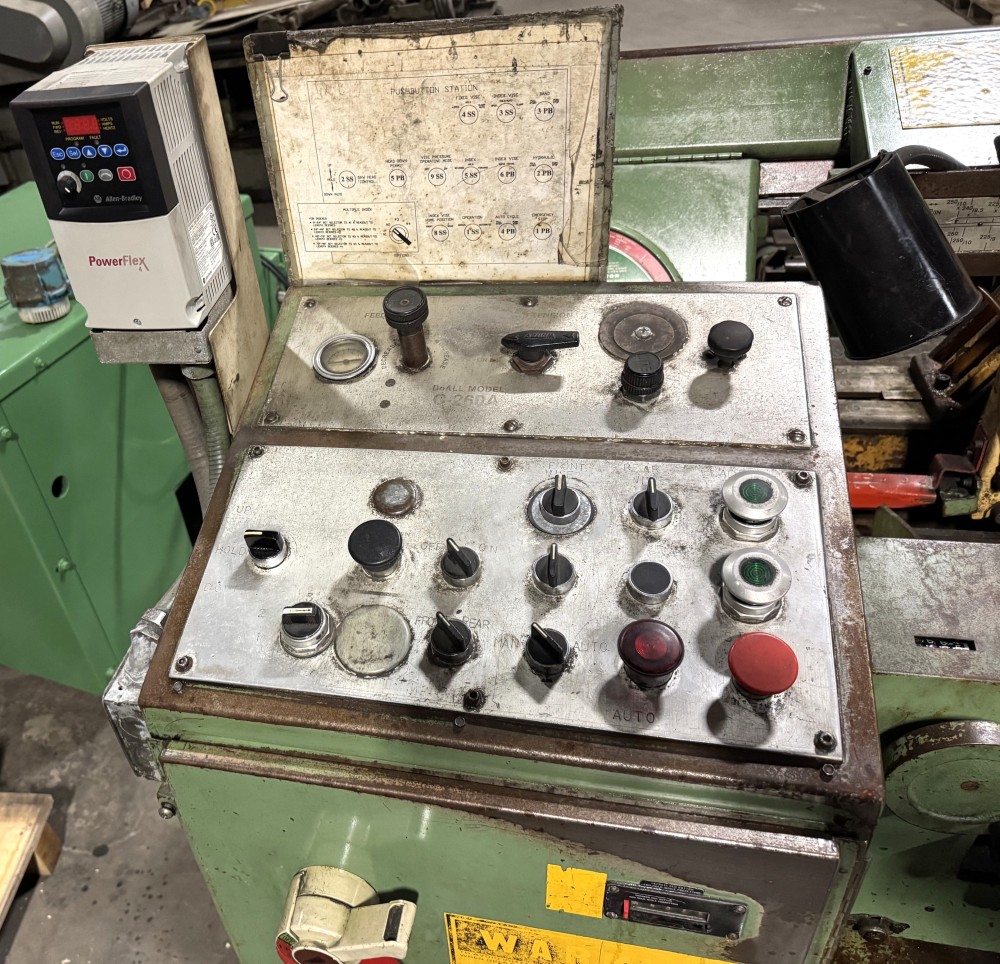 10" x 12" DoAll #C260A, automatic feed horizontal band saw, 1-1/4" blade, 60-350 FPM, 5 HP - Image 7