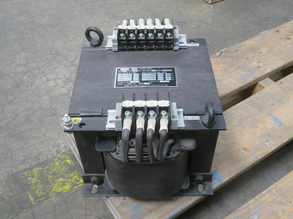 5 KVA 380/400/415/480 Primary, 120 Secondary, Shang Hai Dong Pu DG-5KVA, transformer - Image 2