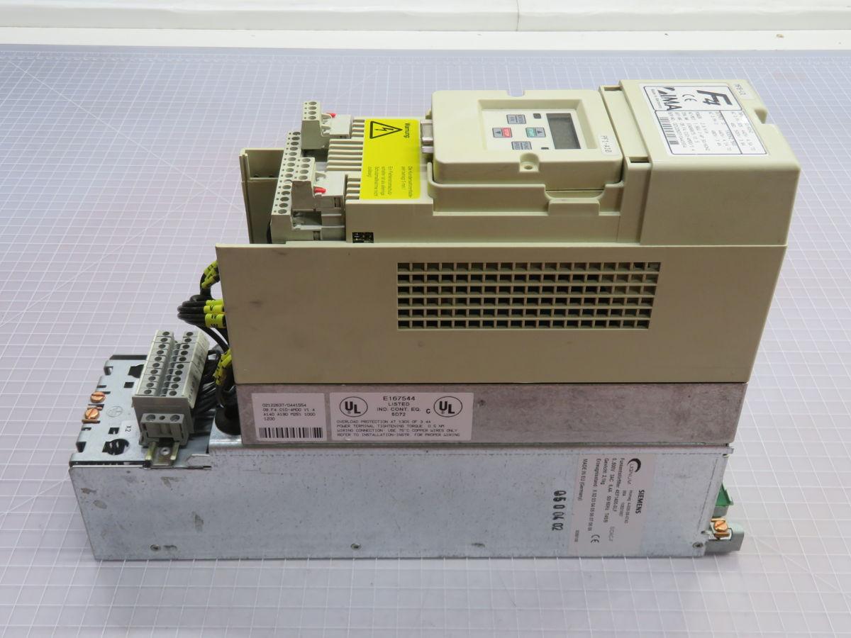 Siemens #4-008-39-0743, 09.f4.c1d-4m00/1.4 f4 series invert, 440-500 Volts, 50/60 Hz - Image 5