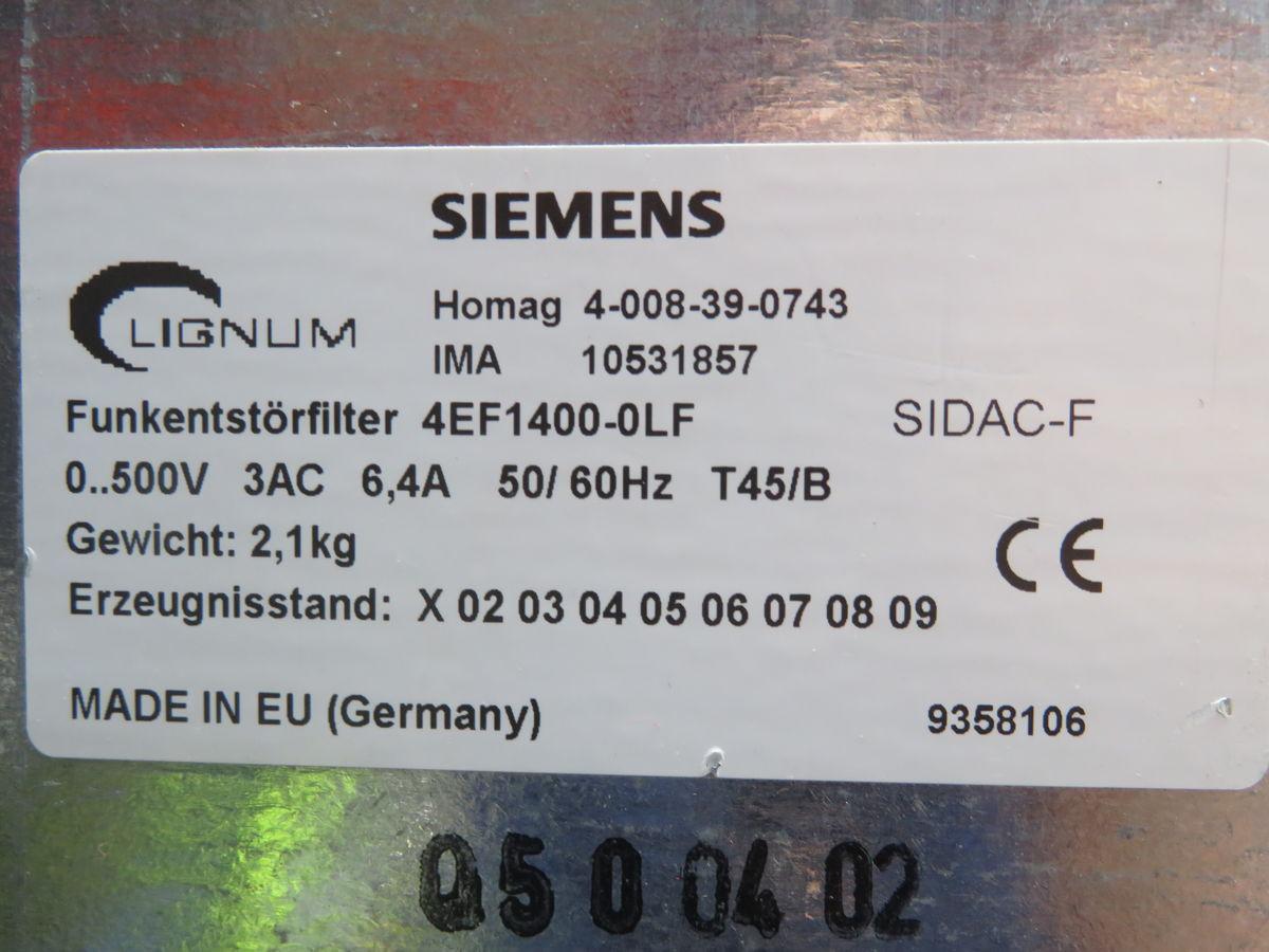Siemens #4-008-39-0743, 09.f4.c1d-4m00/1.4 f4 series invert, 440-500 Volts, 50/60 Hz - Image 9