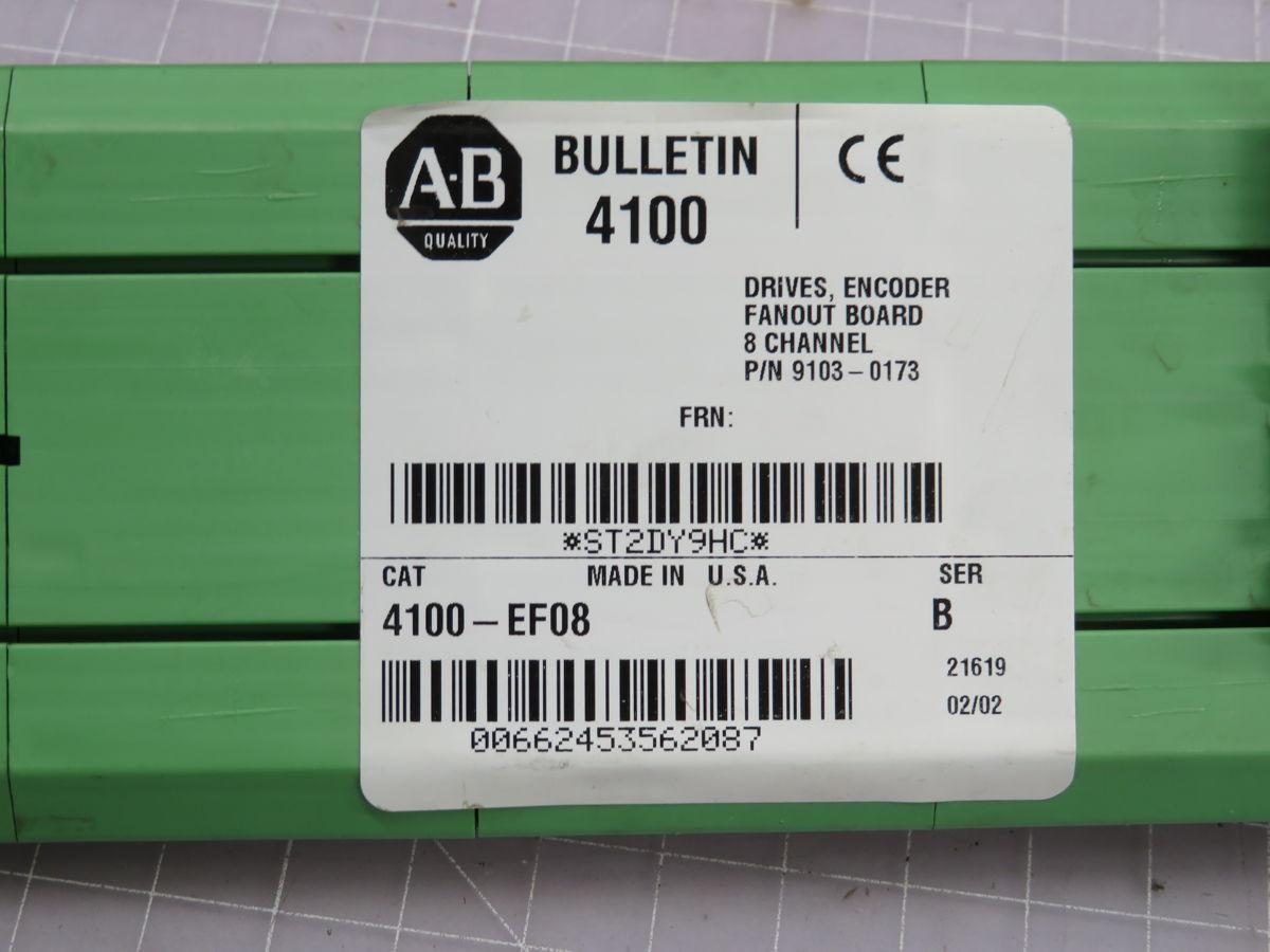 Allen-Bradley #4100-EF08, 9103-0173 IMC S Class 8 channel encoder buffer module, 18-36 Volts DC - Image 1
