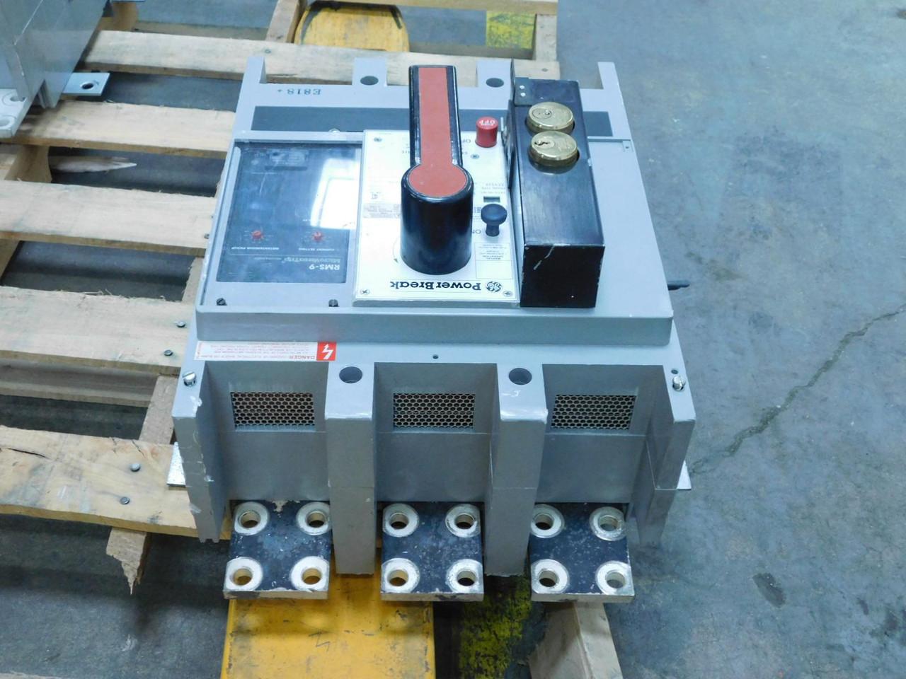 2000 Amp, General Electric #TP2020SS, RMS-9 insulated case circuit breaker, 3 Pole, 600 Volts AC, LSI-G, 65 - Image 5