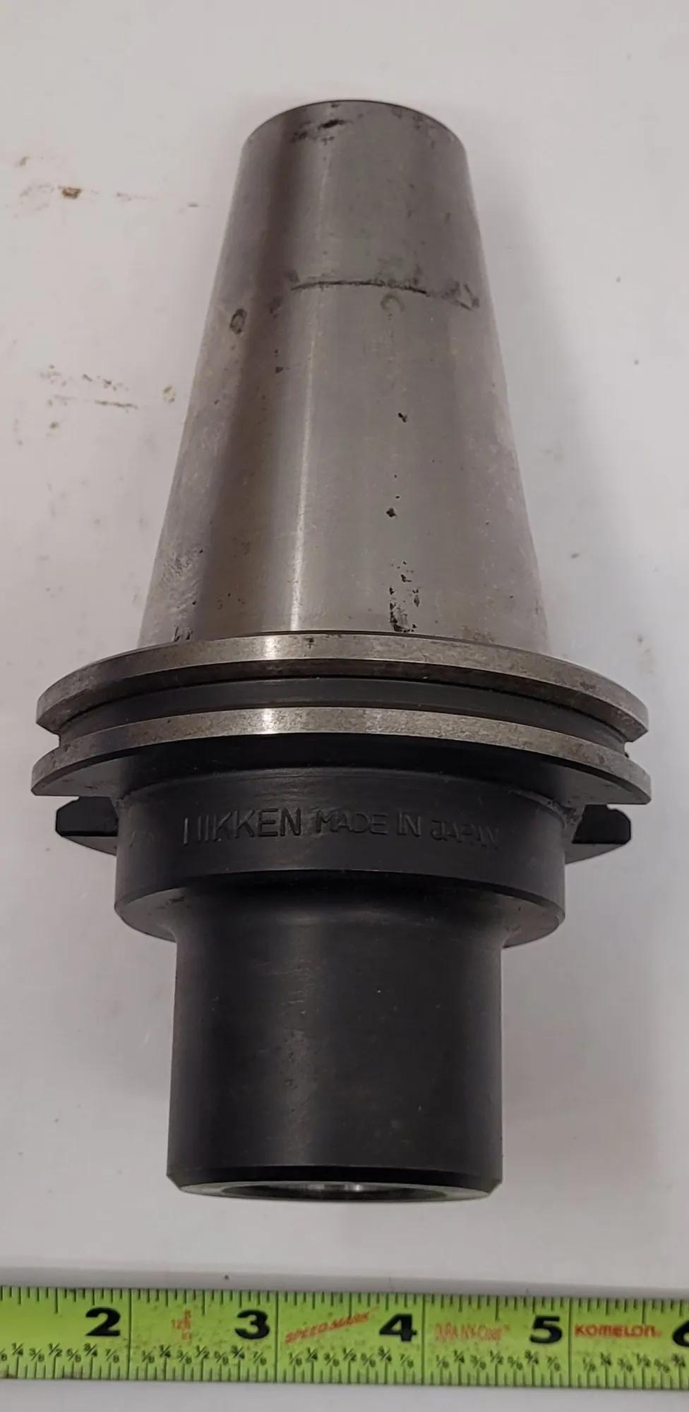 Nikken #CAT50-MTA4-75U, Morse taper adapter, CAT50 shank, MT4, 7" OAL - Image 3