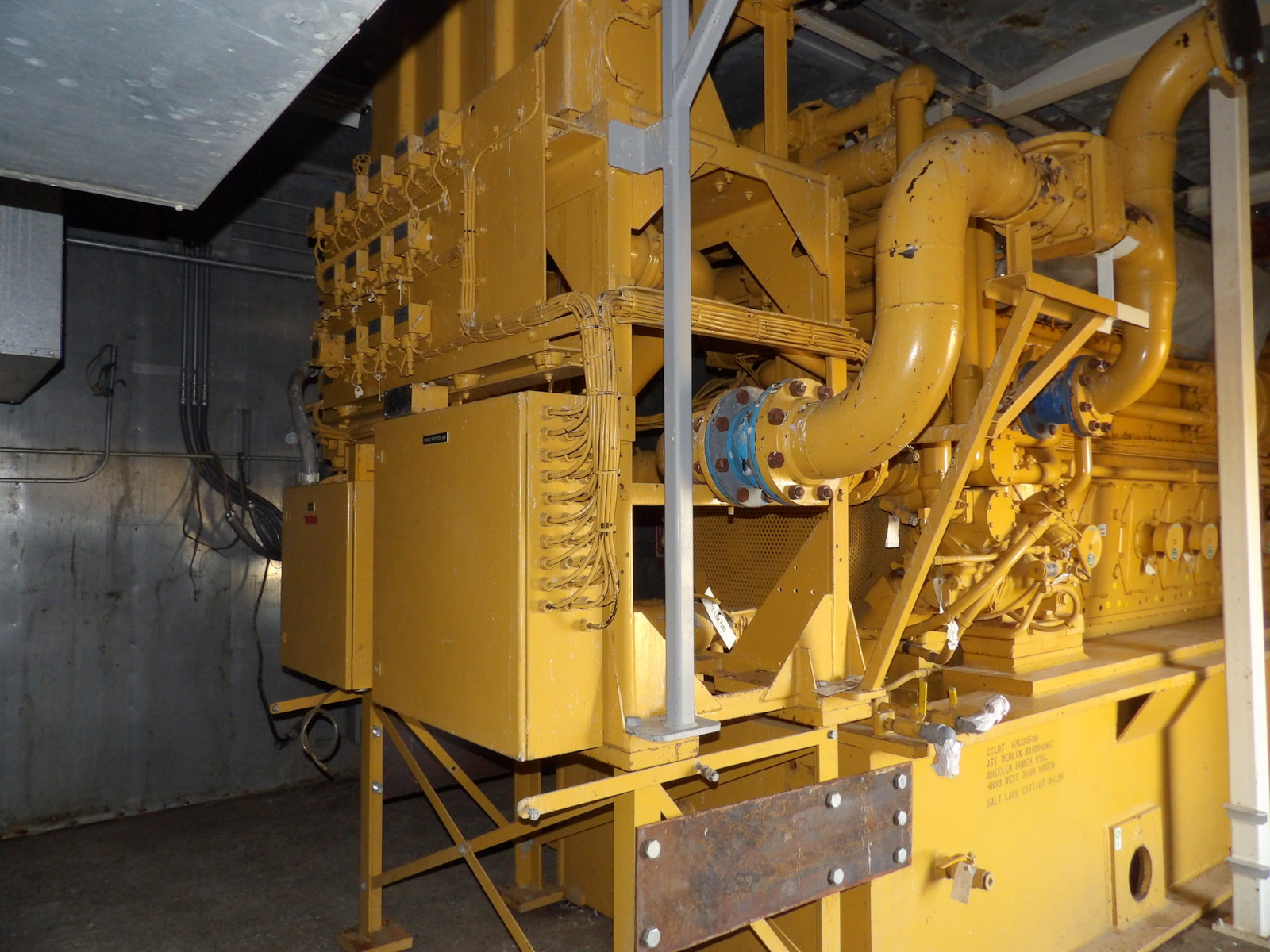 2250 KW Caterpillar #3608, Diesel Generator Set, 2812.5 KVA continuous, 2400/4160 Volts, 3145 HP @ 900 RPM - Image 7