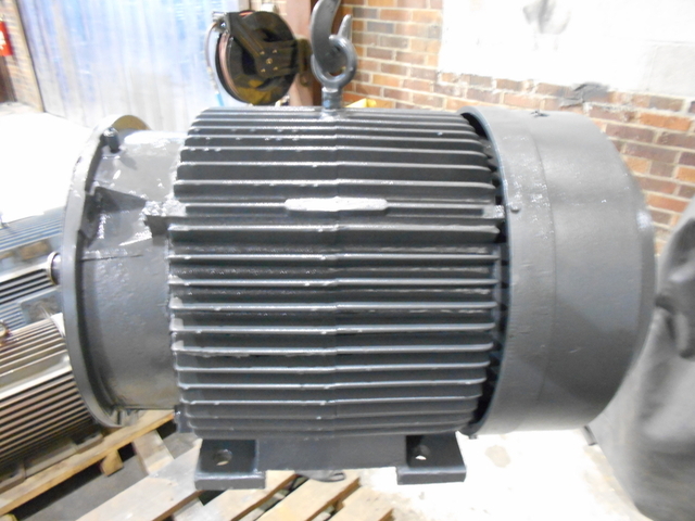 60 HP 3600 RPM Reliance, Frame 364TDZ, TEFC, rebuilt, 460 Volts - Image 2