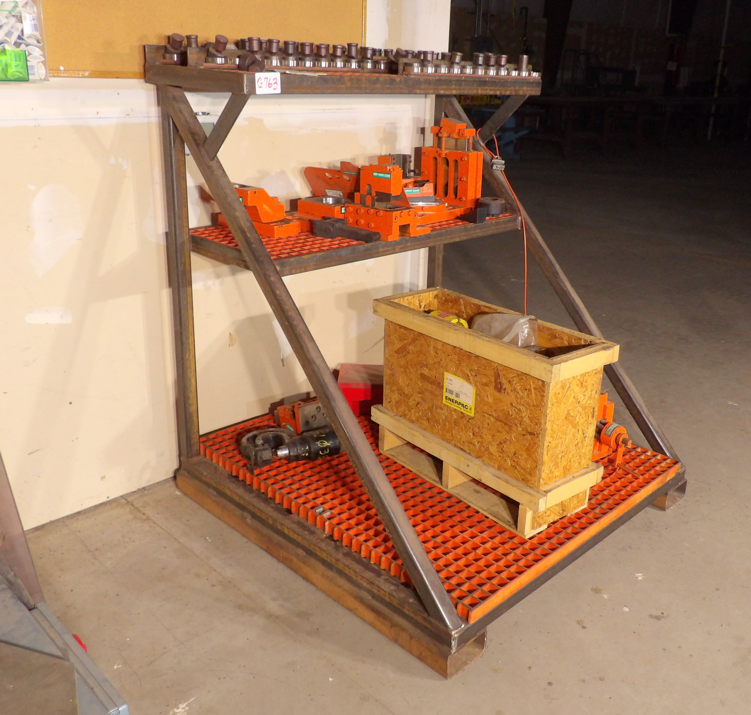 Scotchman #6509-24M, Hydraulic Ironworker, 2,500 lb. hydraulic pressure, punch, shear, rod shear, notcher - Image 7