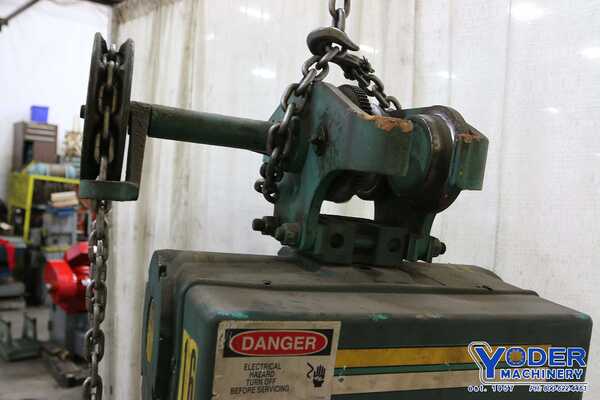 2 Ton, P & h, chain hoist, #68722 - Image 10