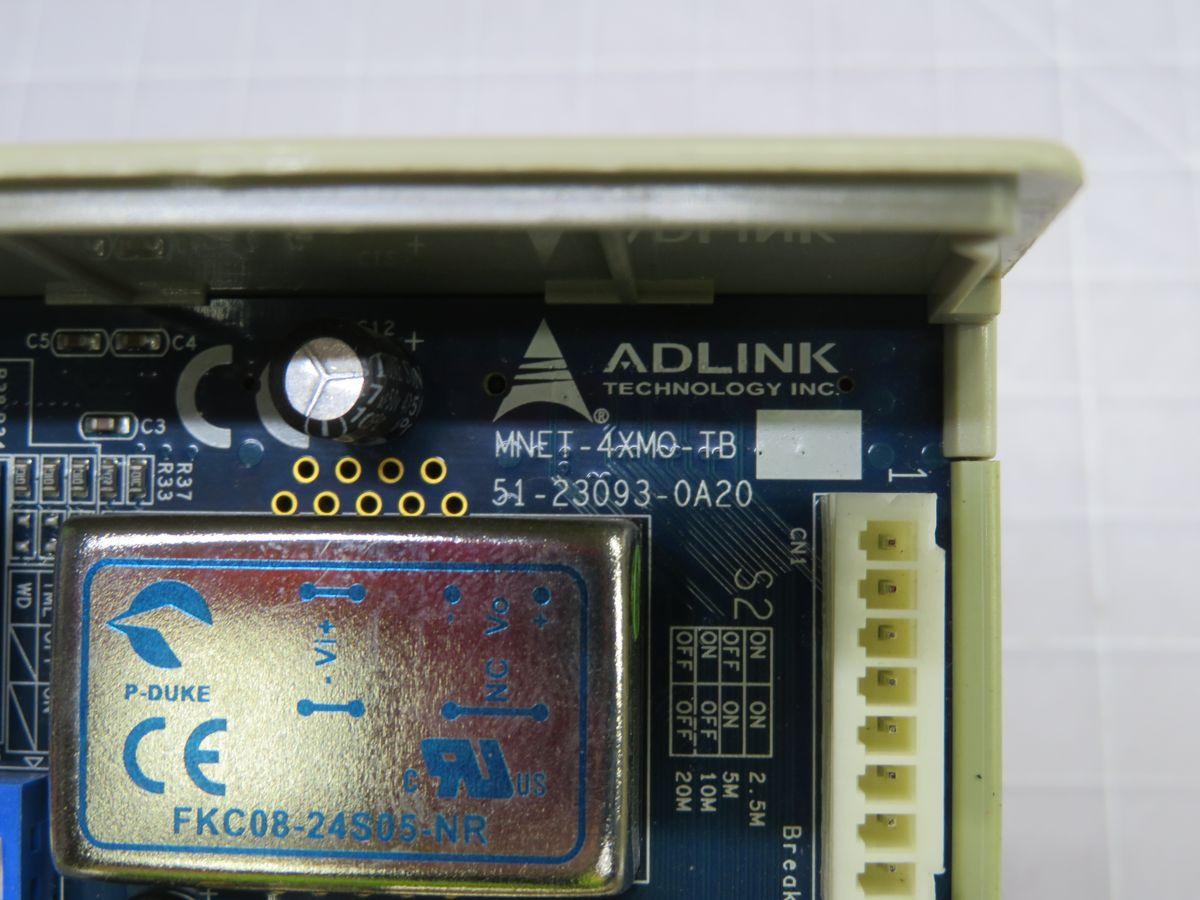 Adlink #MNET-4XMO-TB, motion controller, 24 Volts - Image 1